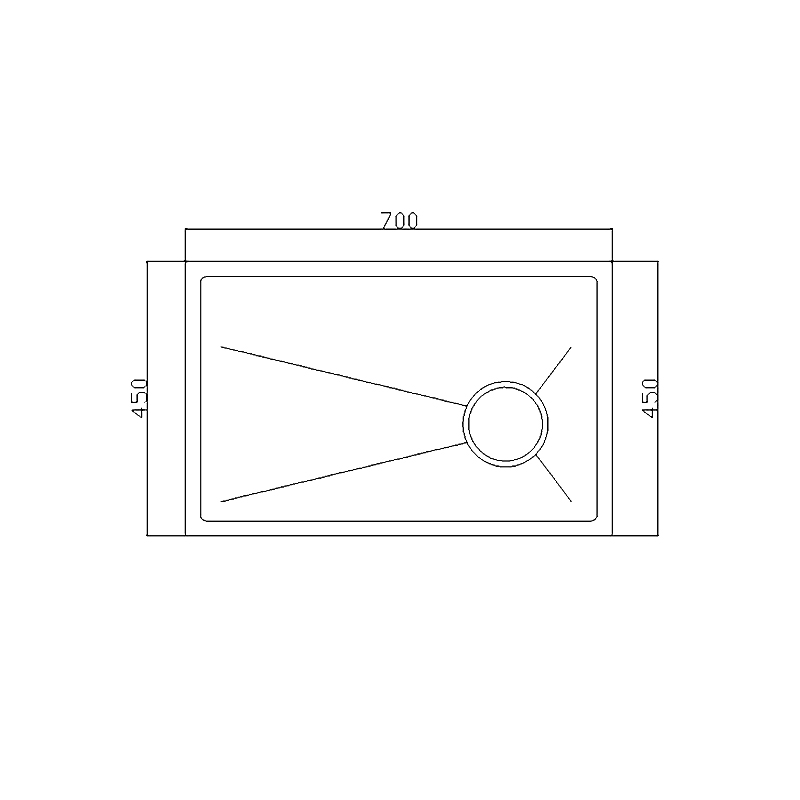 Aalto 7045DS technical specifications drawing