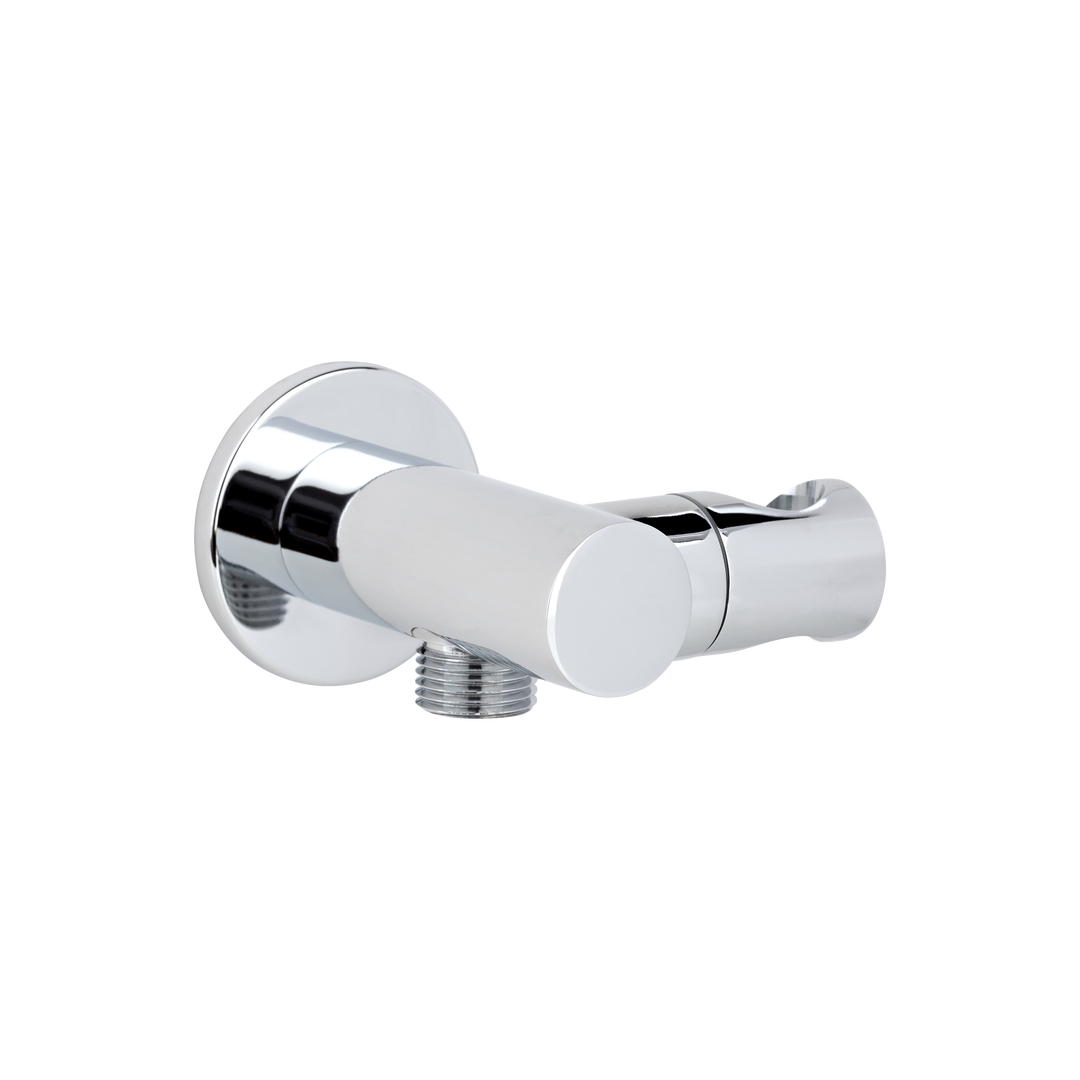 ABI Adjustable Hand Shower Holder & BP in Chrome