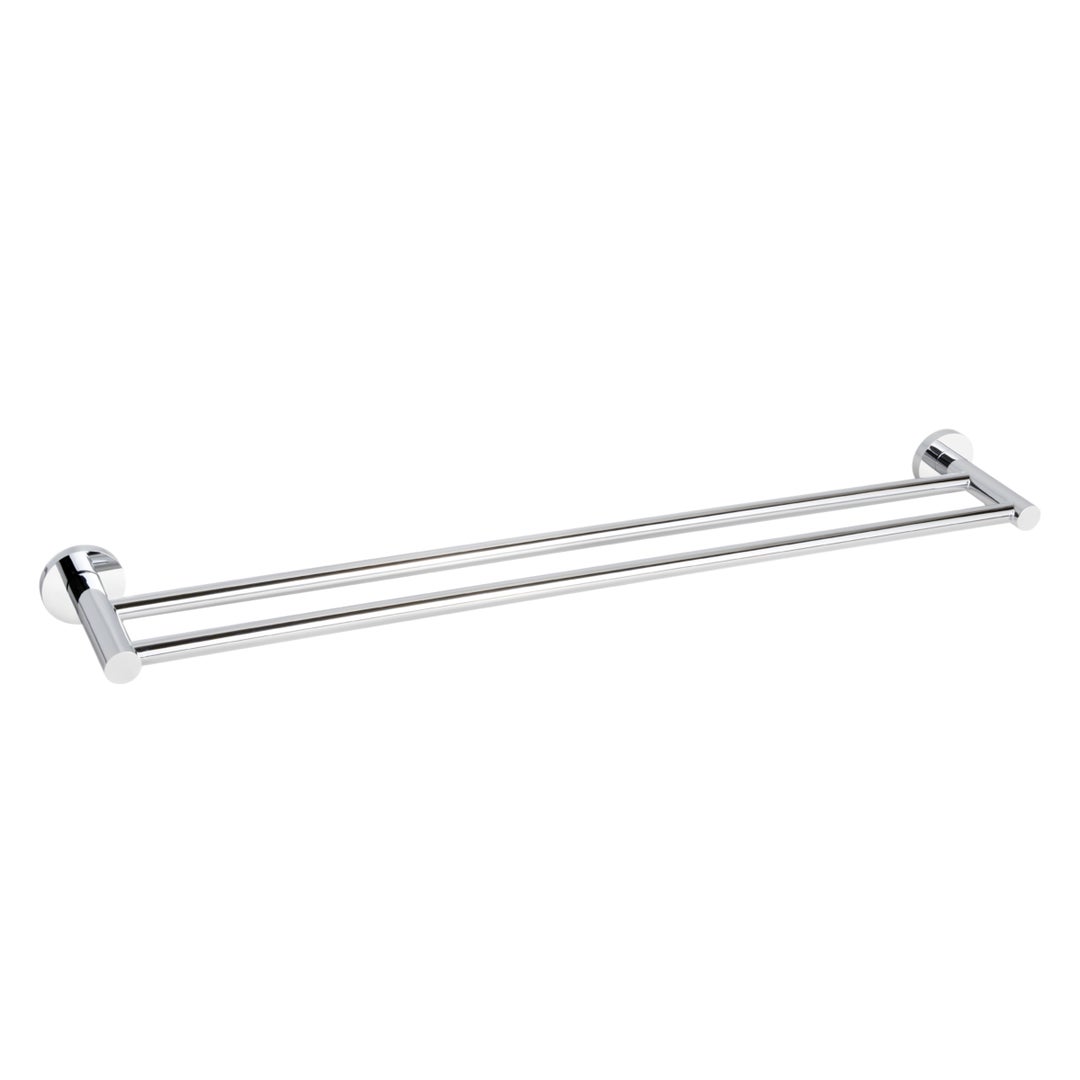 ABI Elysian Double Towel Rail in chrome