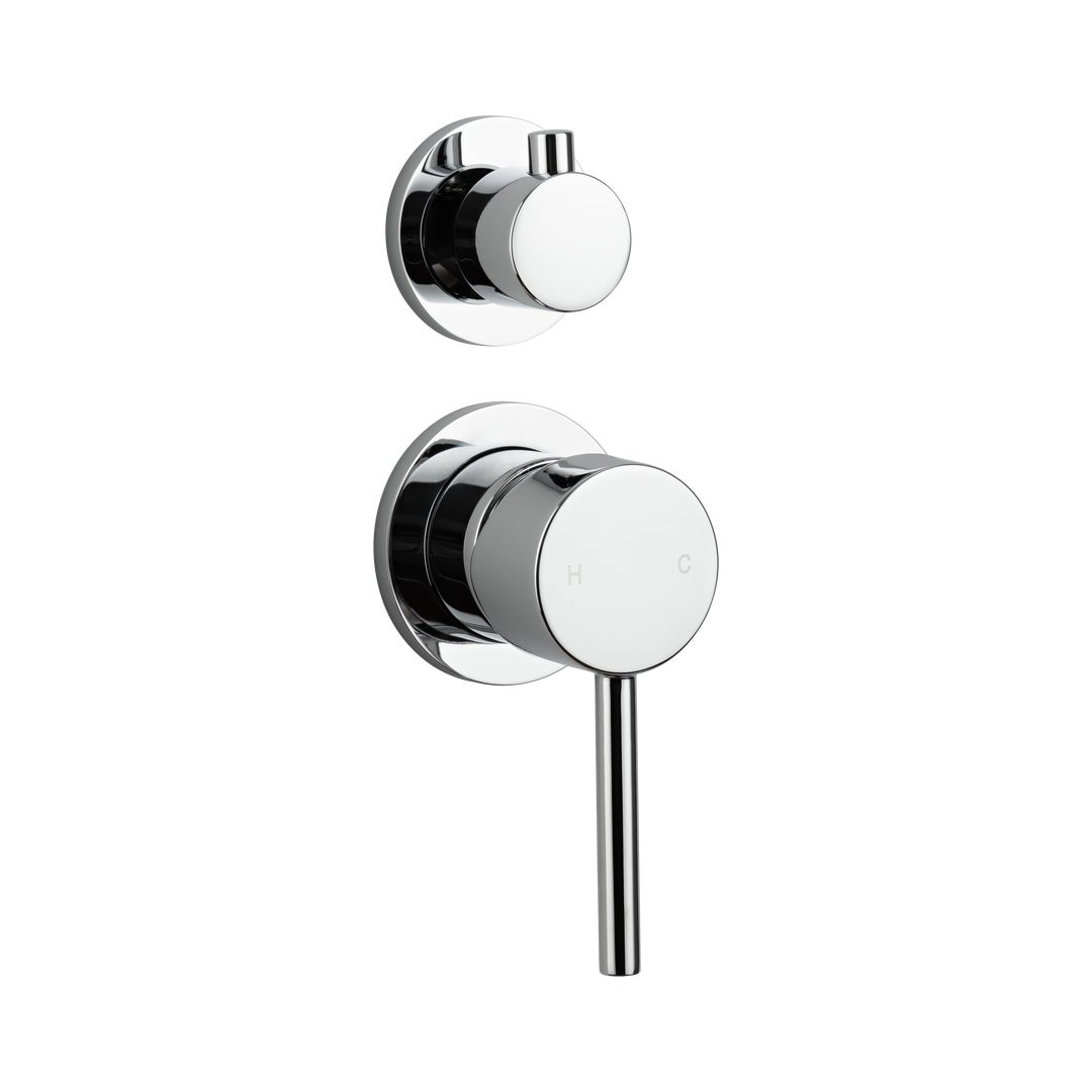 ABI Elysian Shower Top Diverter in chrome