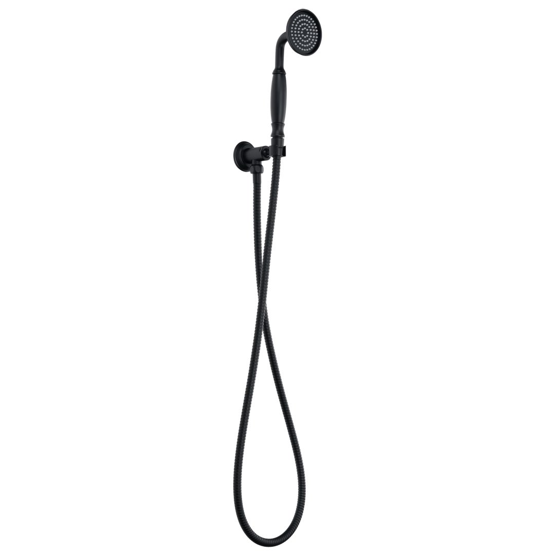 ABI Kingsley Hand Shower Set in matte black