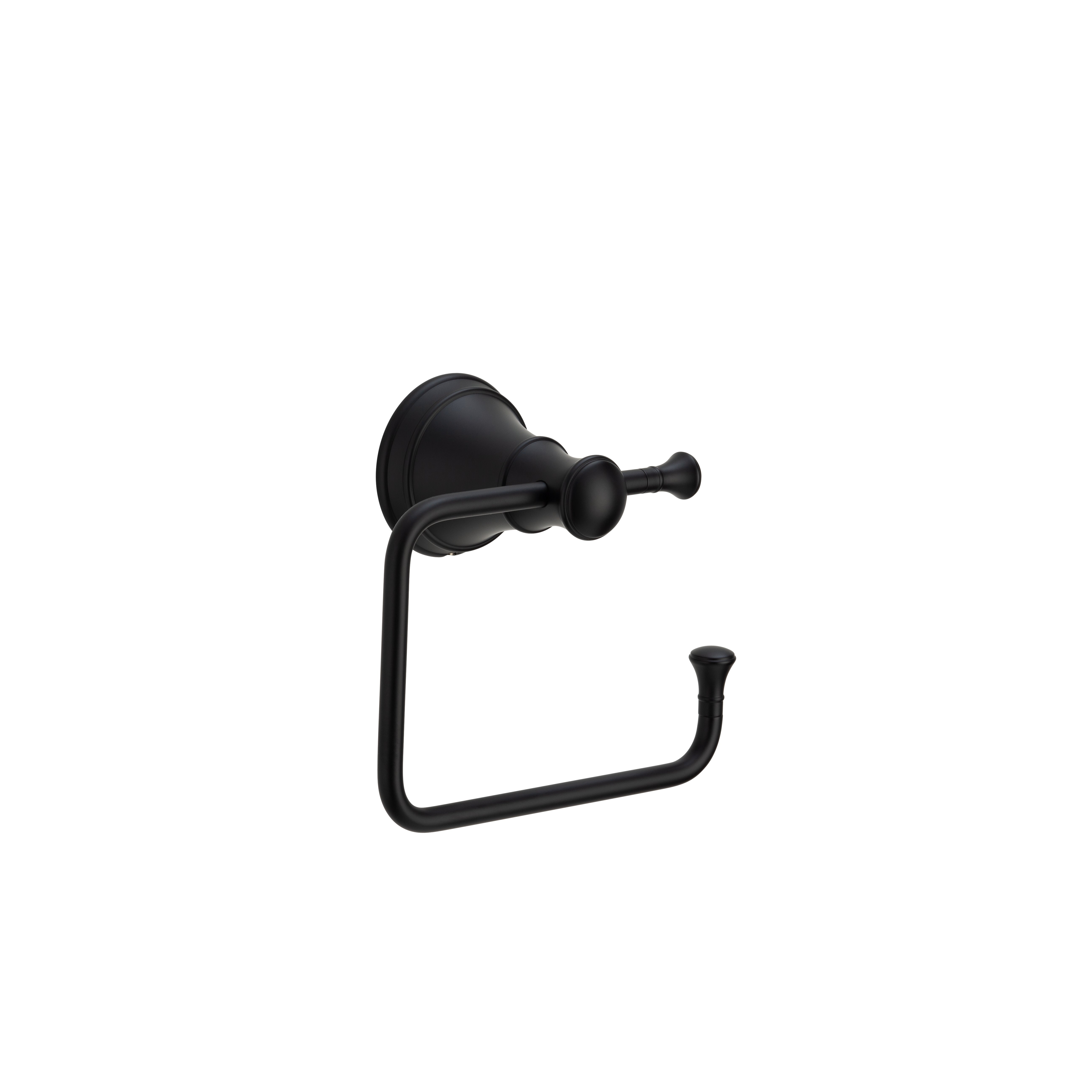 ABI Kingsley Toilet Roll Holder in matte black