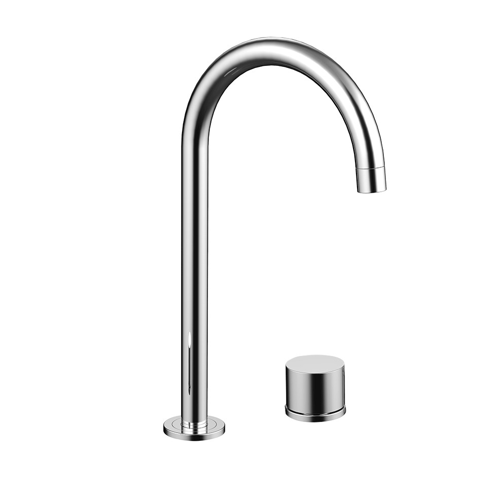 ABI Milani Swivel Bench Mounted Mixer Set in Chrome