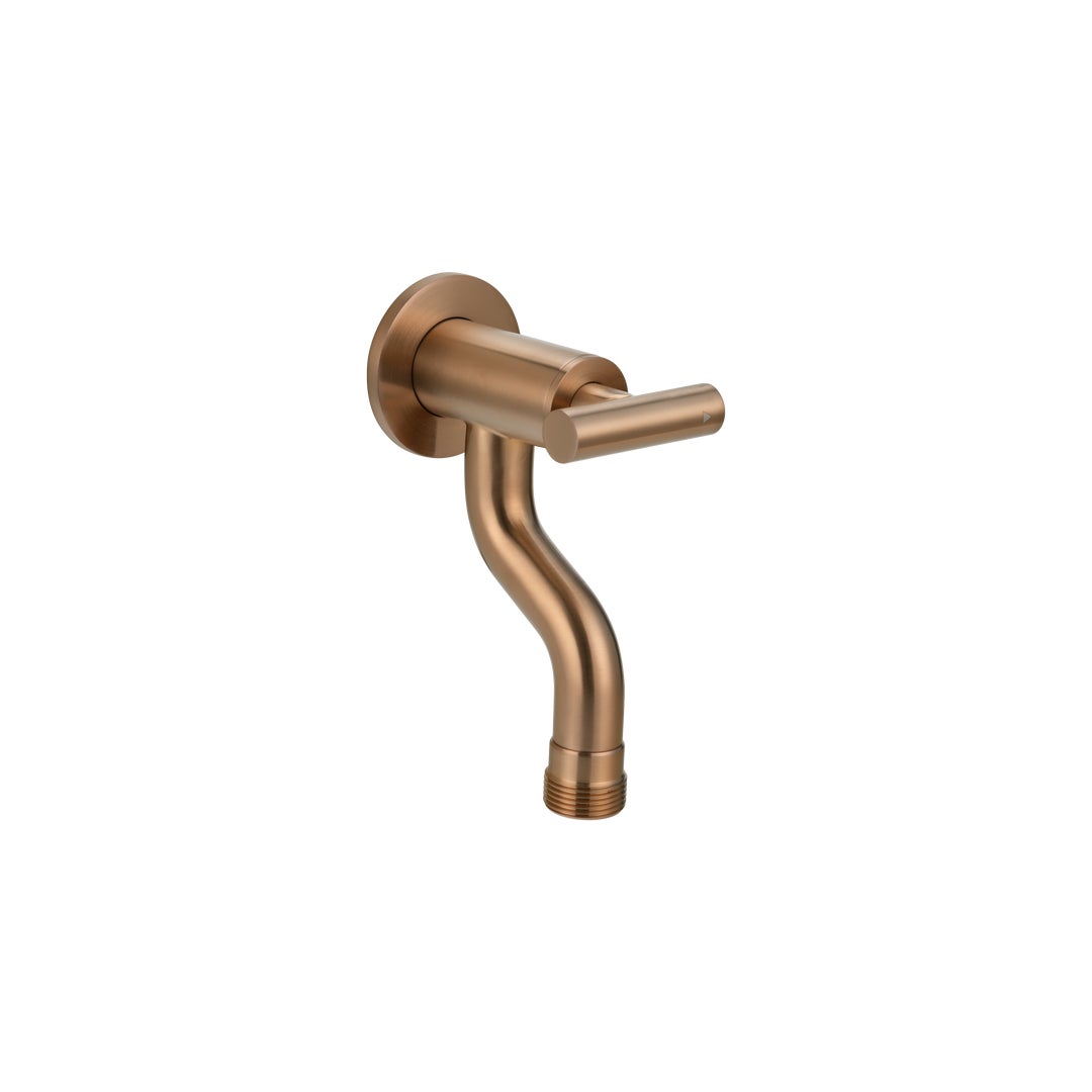 ABI Sola 316 Garden Hose Tap in Brushed Copper