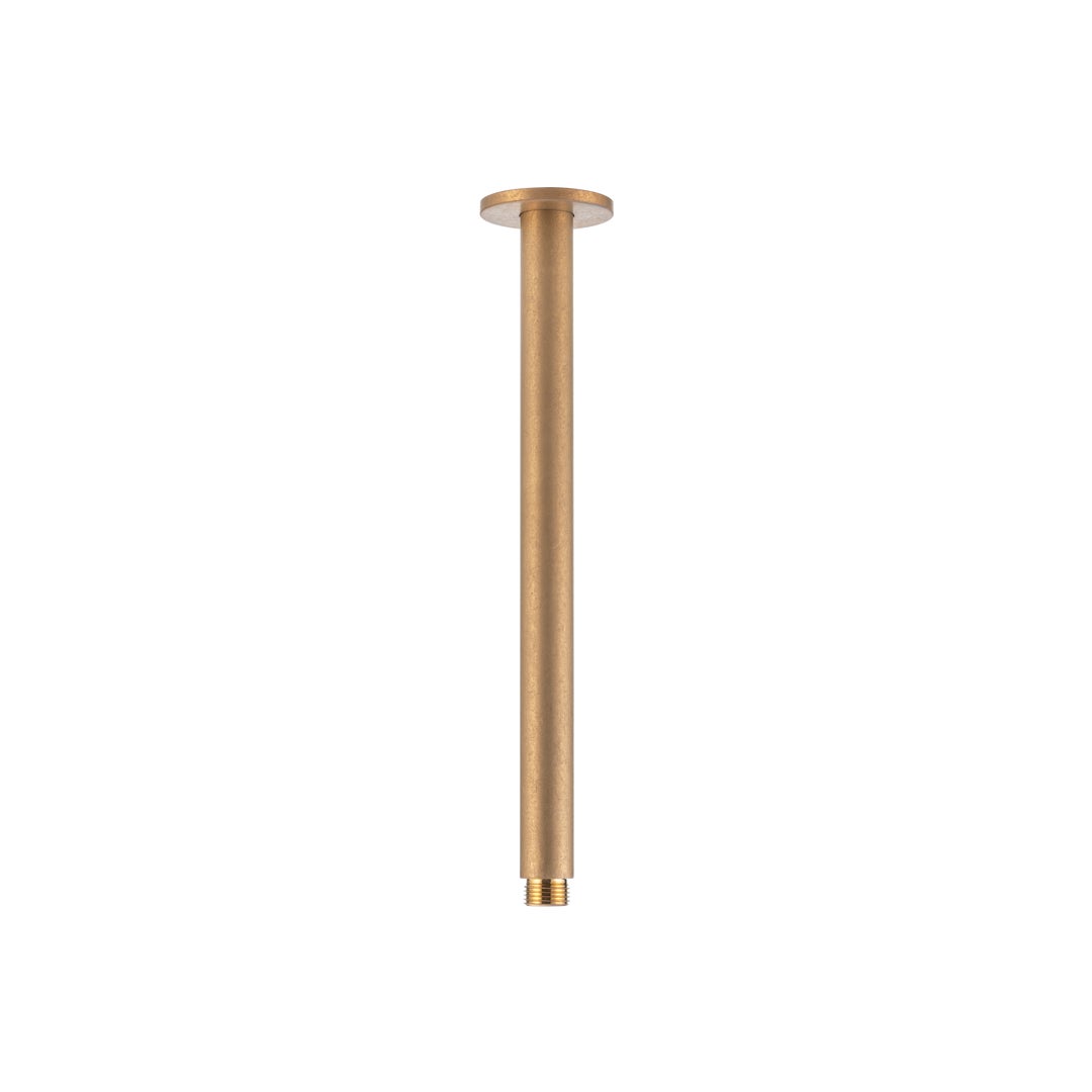 ABI Sola 316 Shower Dropper Round 300mm in Antique Aurum