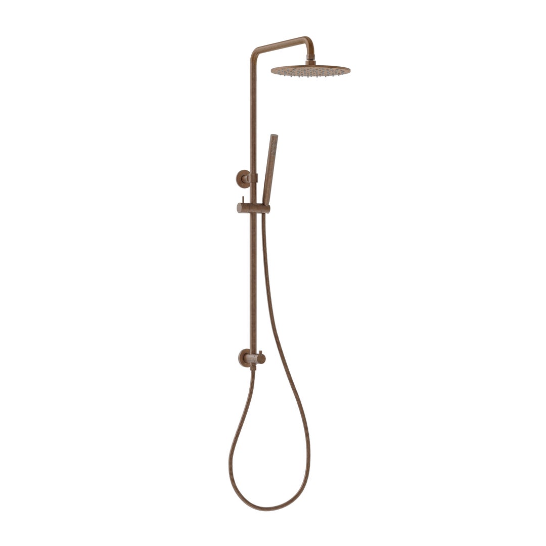ABI Sola 316 Shower Rail Set in Antique Bronze