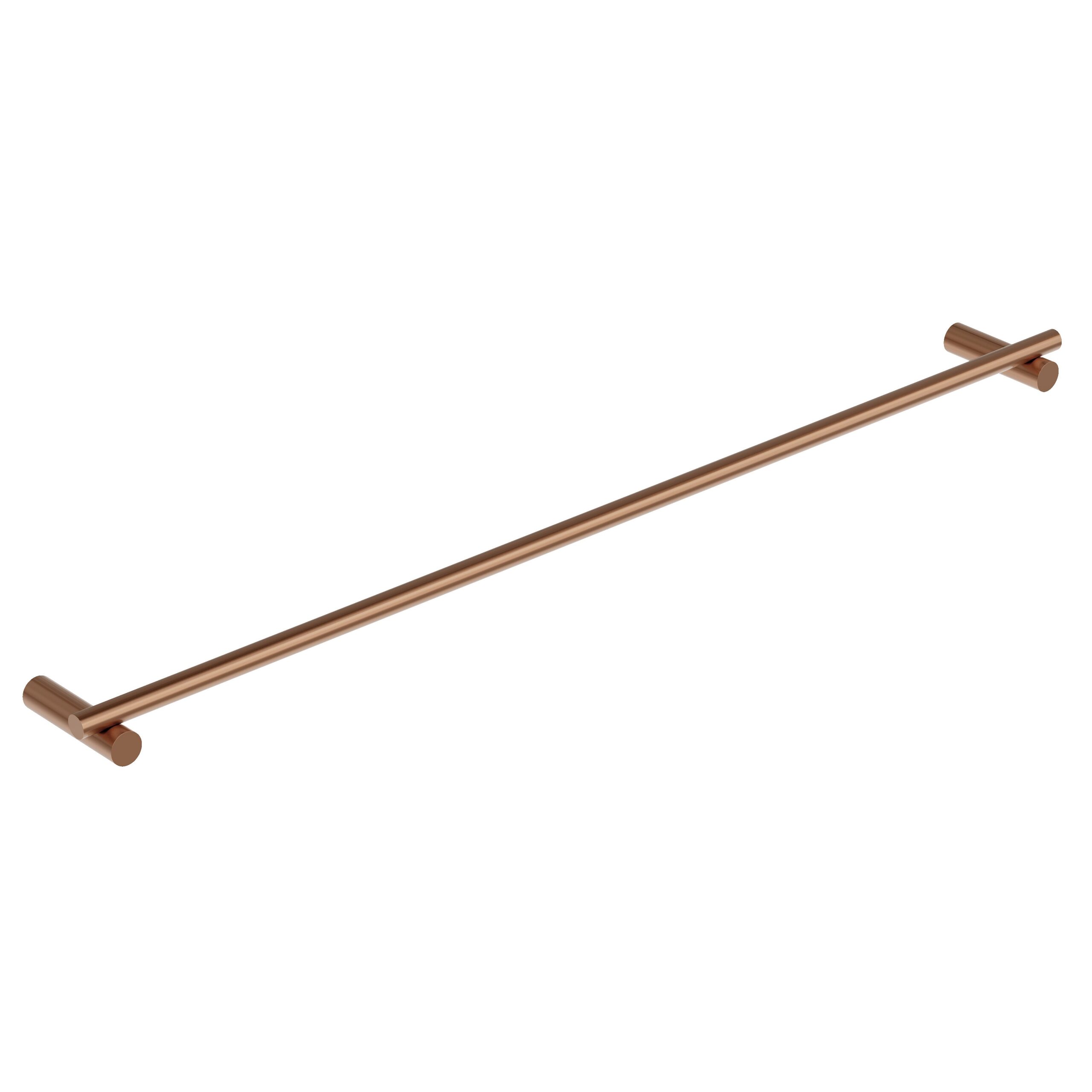ABI Sola 316 Single Towel Rail in Brushed Copper