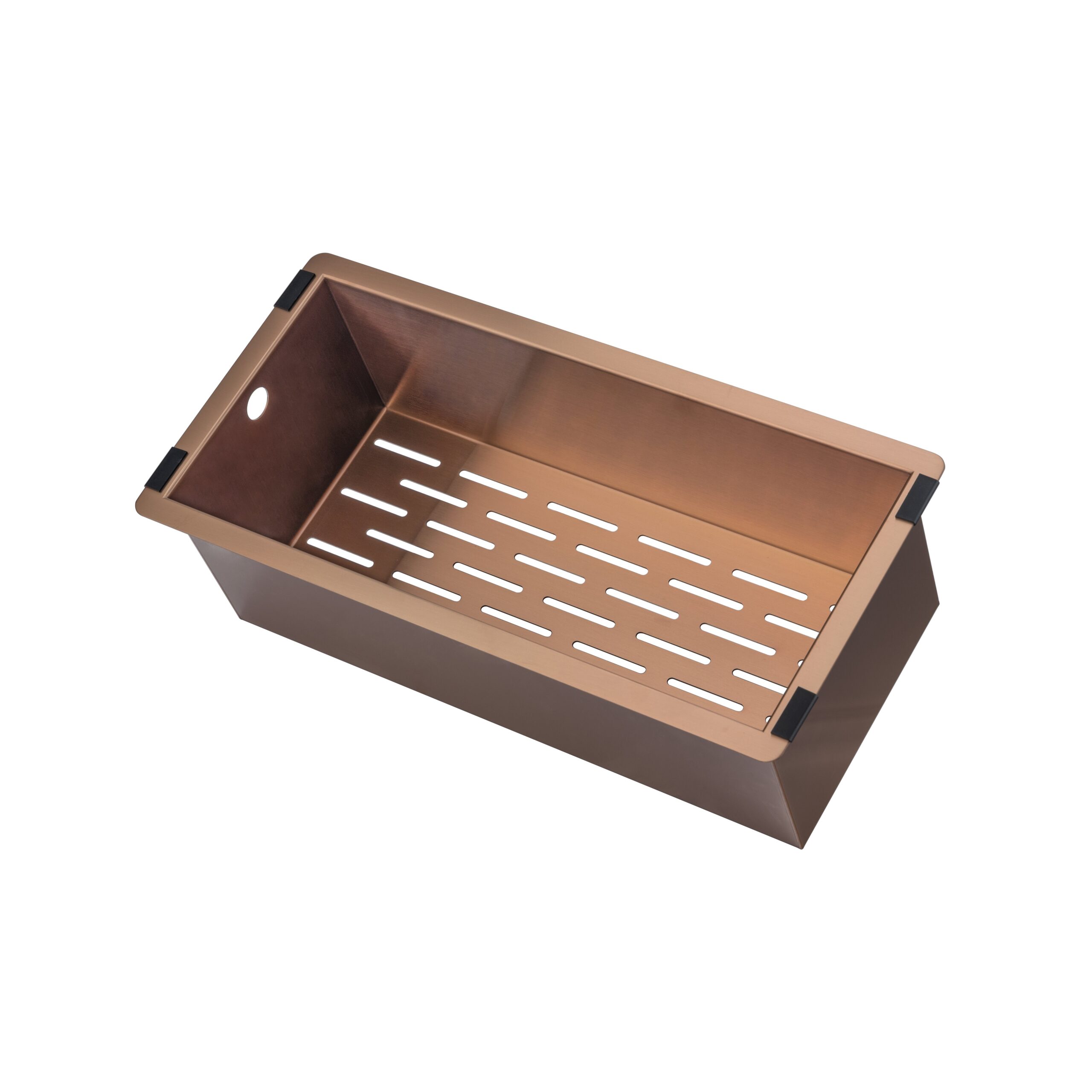 ABI Sola 316 Sink Colander Insert in Brushed Copper