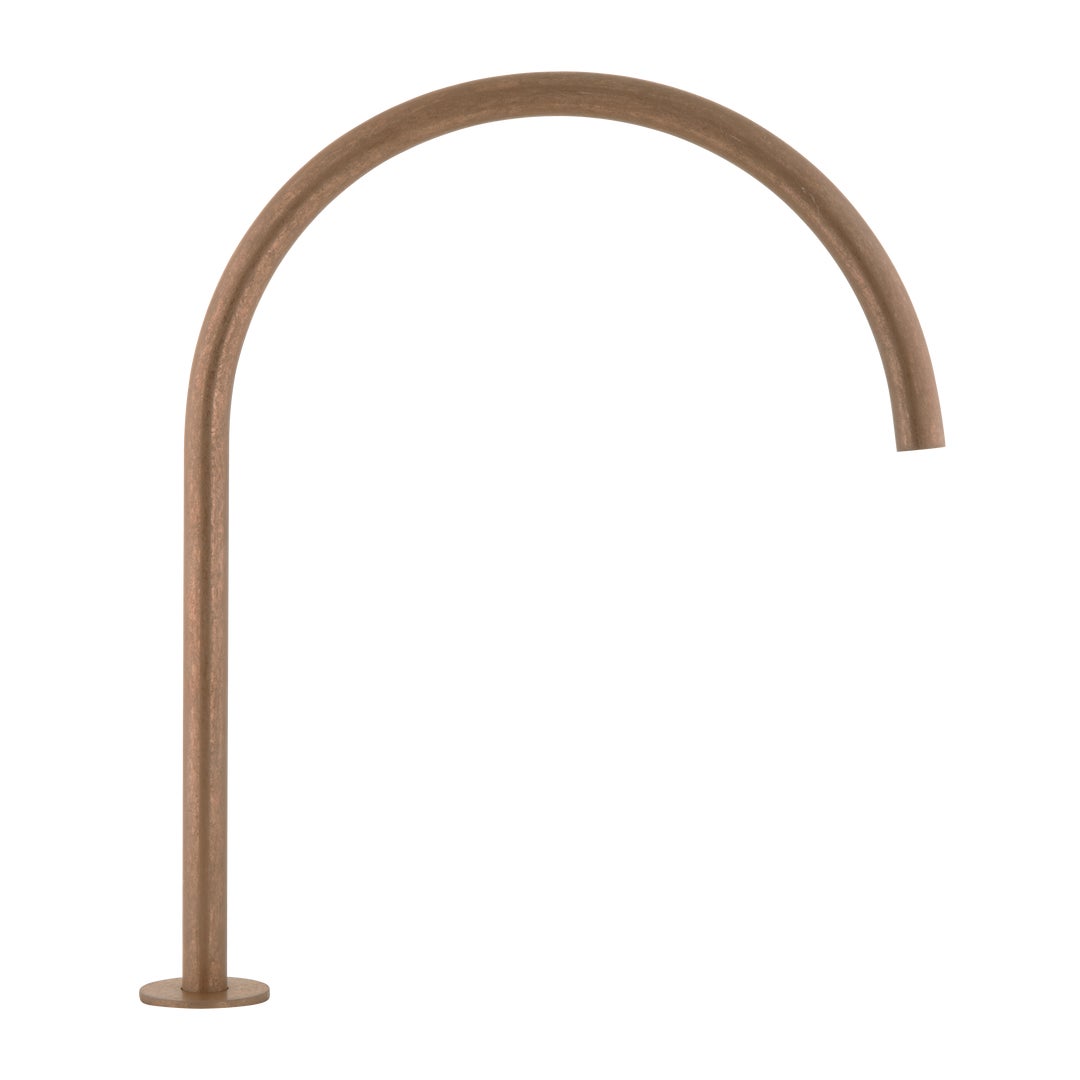 ABI Thin Bench Mounted Spout in Antique Bronze