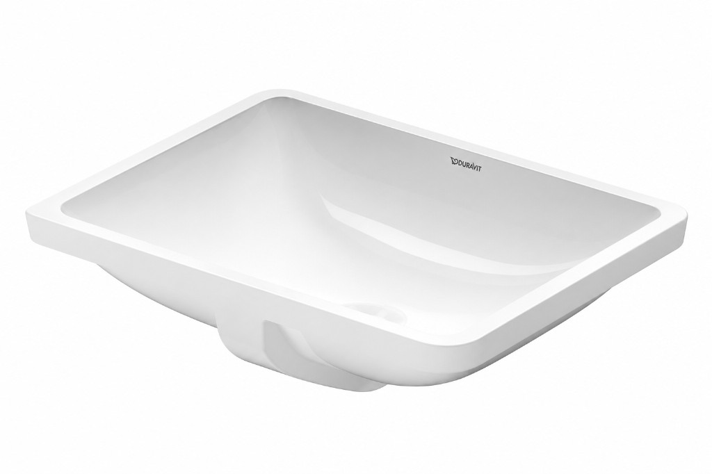 Duravit Starck 3 under counter basin, white ceramic, design by Philippe Starck, ready stock