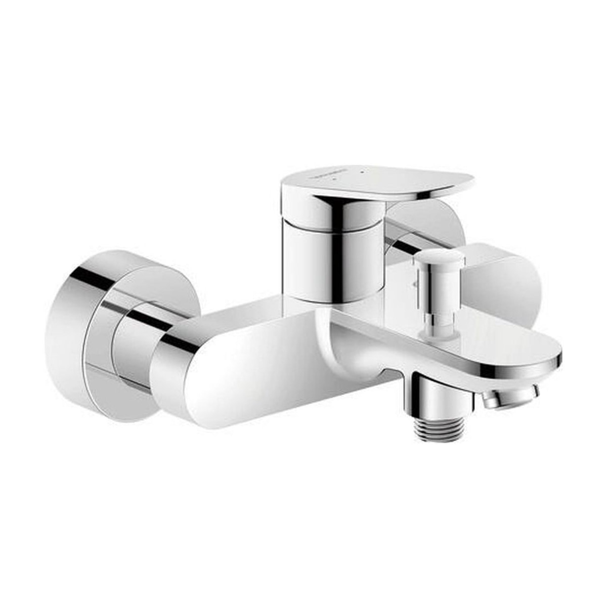 Duravit Wave exposed bath mixer, chrome